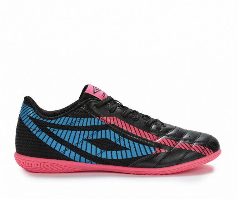 ZAPATILLA DE FÚTBOL SALA UMBRO SALA S5 BLACK / ATOMIC BLUE / PINK GLO