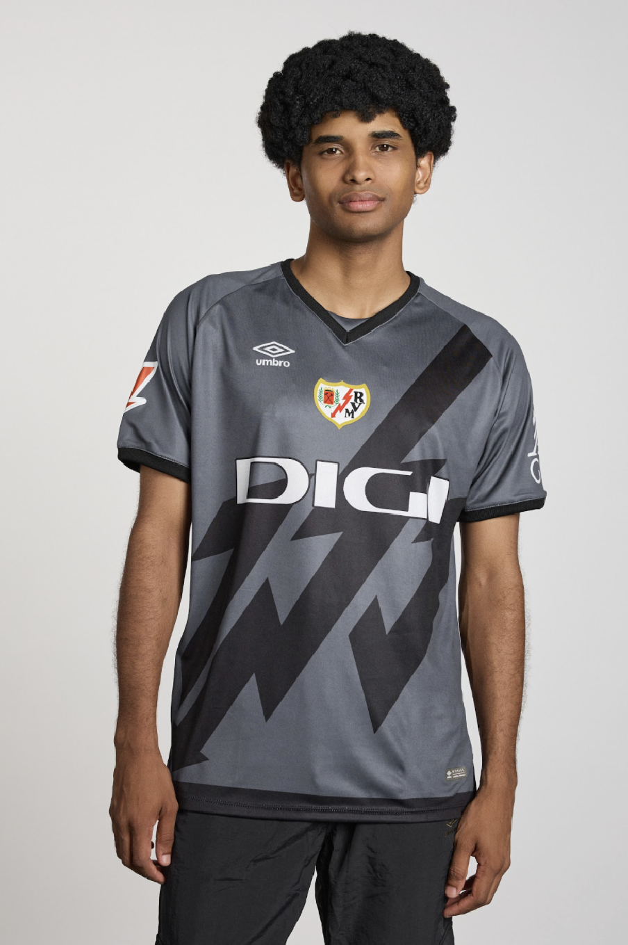 UMBRO RAYO VALLECANO THIRD 24-25 JERSEY NOMBRE+DORSAL