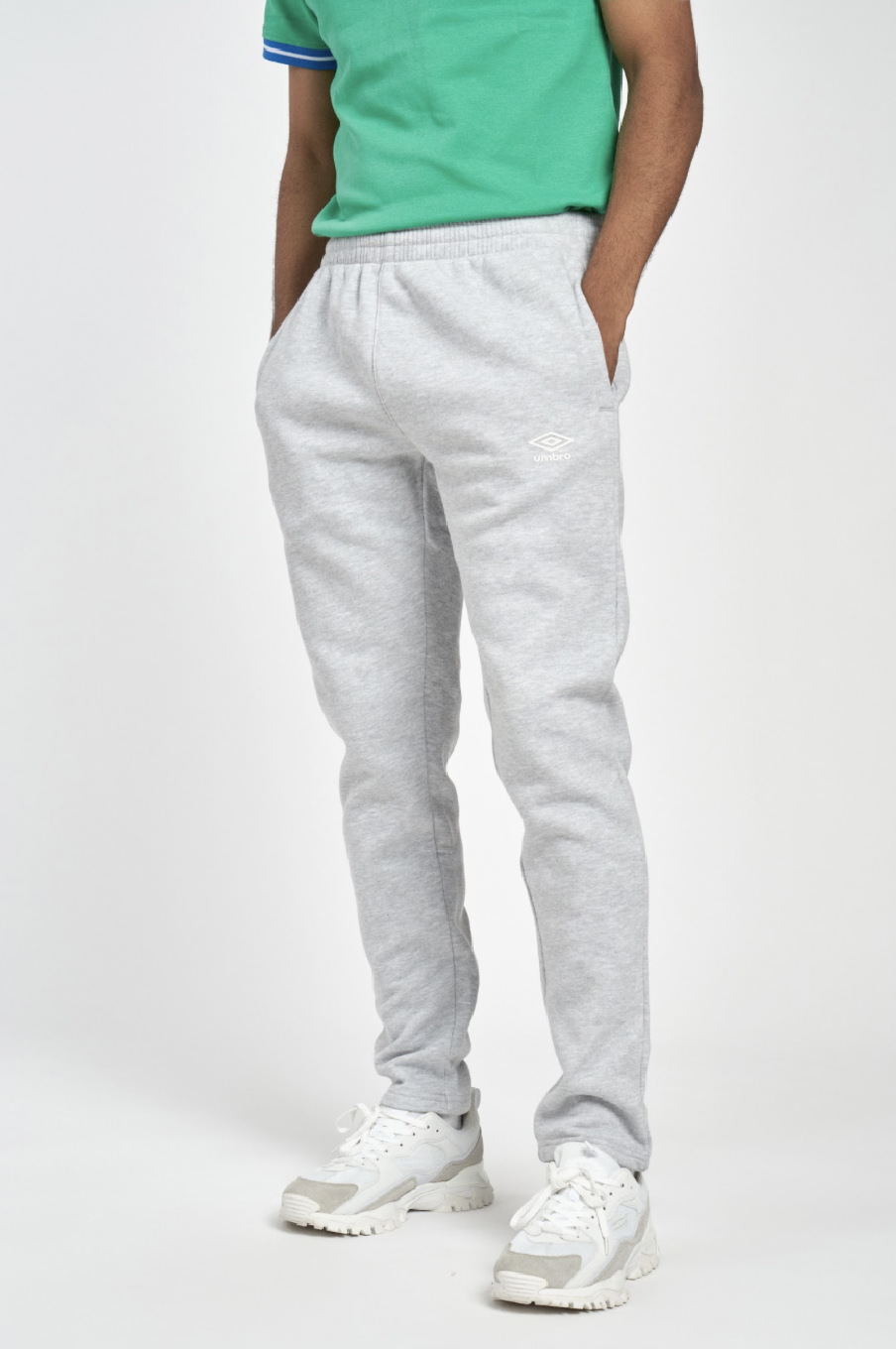 Pantalón Umbro Fleece Jogger Grey Marl