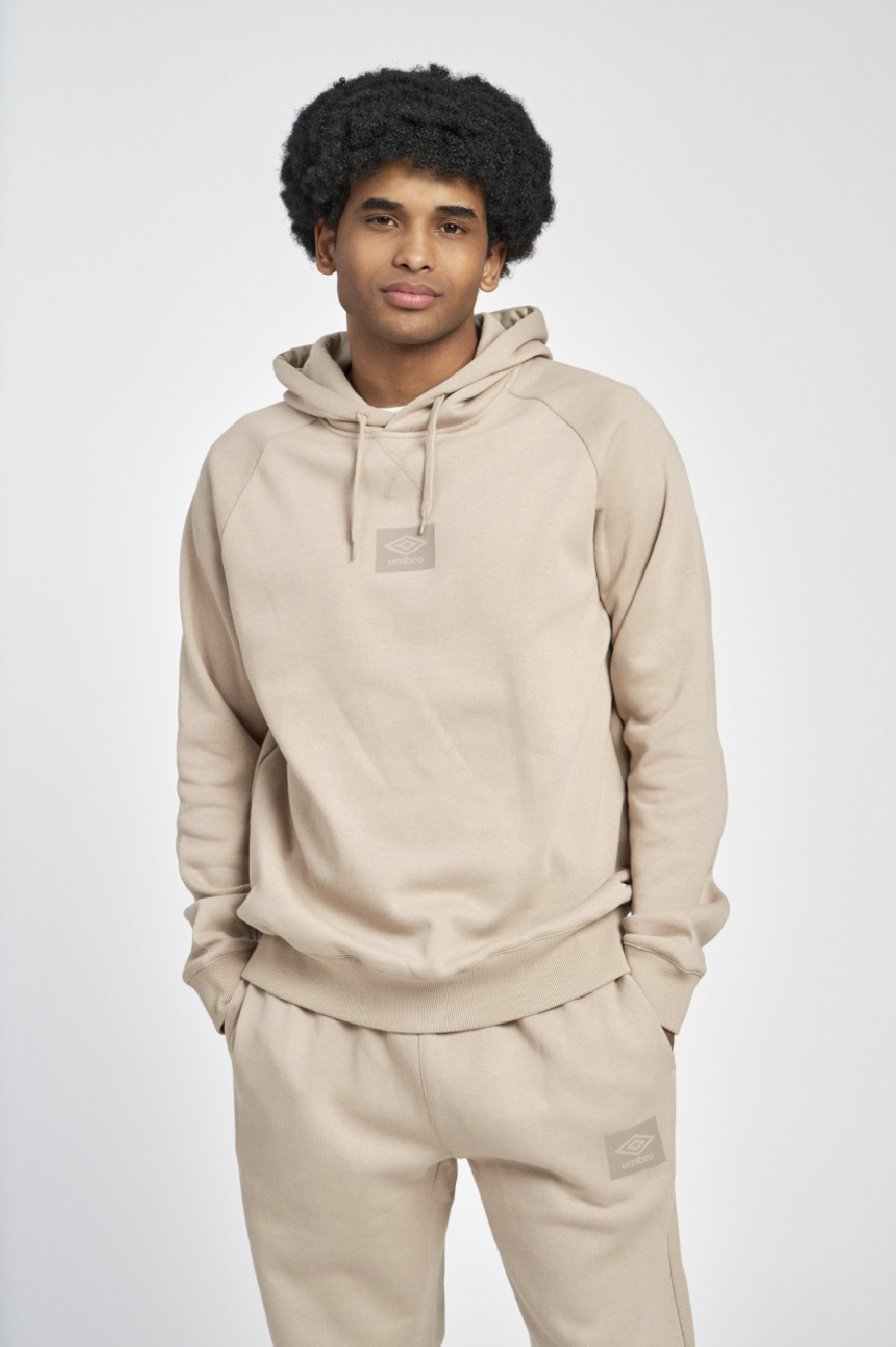 Sudadera Umbro Relaxed Hoodie SIMPLY TAUPE