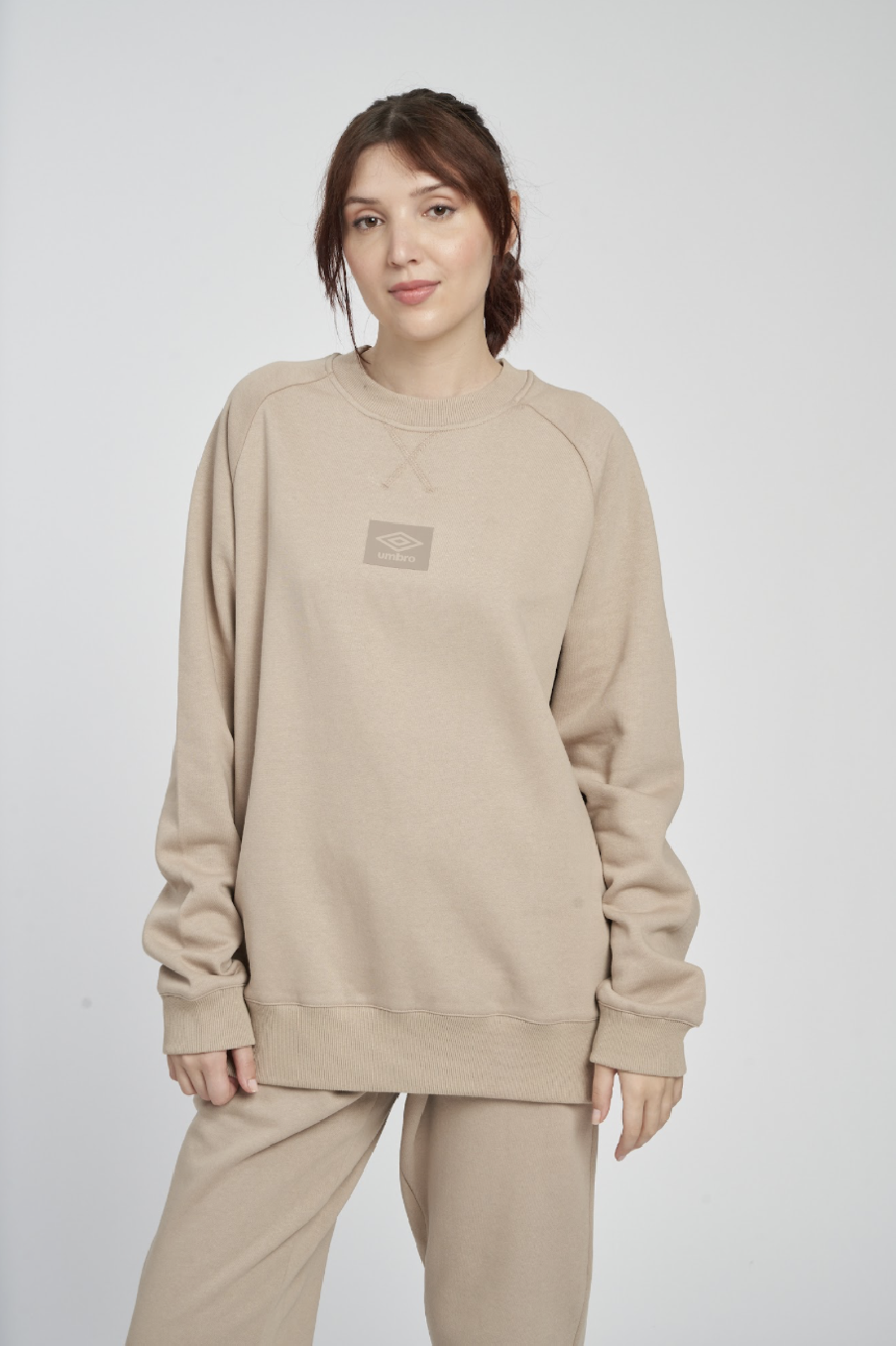 Sudadera Umbro RLXD Sweat SIMPLY TAUPE
