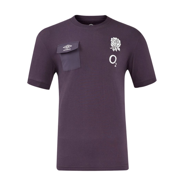 Camiseta Umbro England Rugby 24-25 Presentation Tee (O2) Nightshade