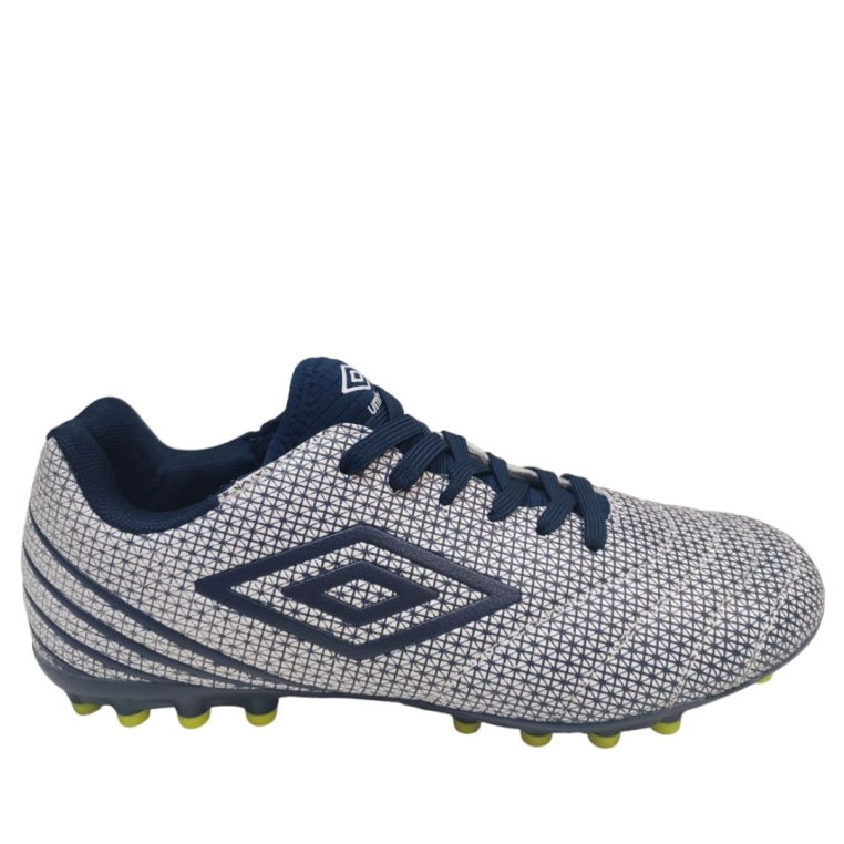 Bota de Fútbol Umbro Toccare IV League AG - JNR - White / Poseidon