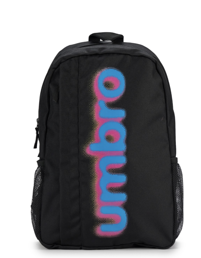 Mochila Umbro Stratus Backpack Black / Atomic Blue / Multi