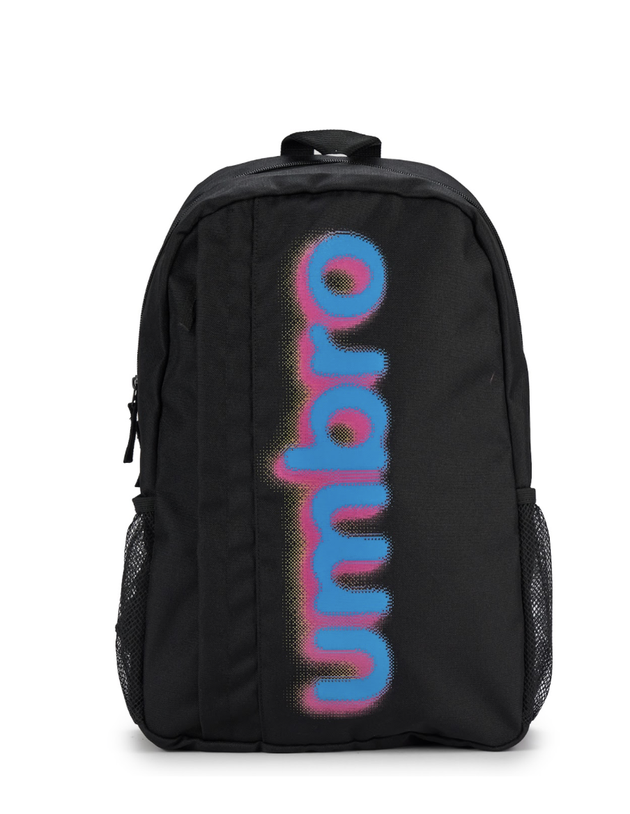 Mochila Umbro Stratus Backpack Black / Atomic Blue / Multi