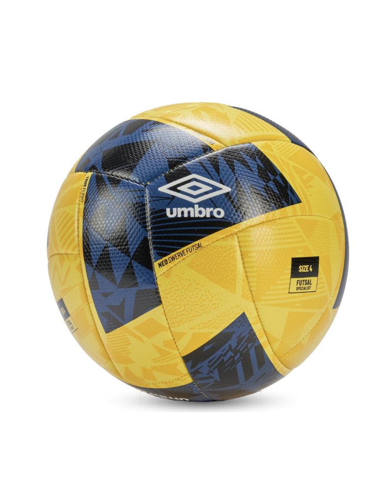 Balón de Futbol Sala Umbro Neo Futsal Swerve Blazing Yellow / White / Poseidon