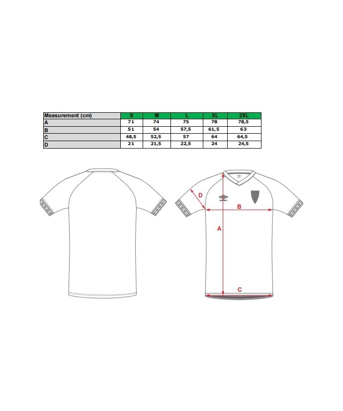 JERSEY UMBRO RAYO VALLECANO HOME 24-25