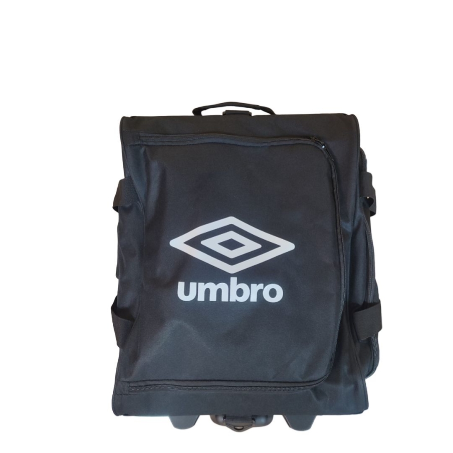 TROLLEY UMBRO WHEELED CABIN CASE 110CM HANDLE HEIGHT BLACK / WHITE