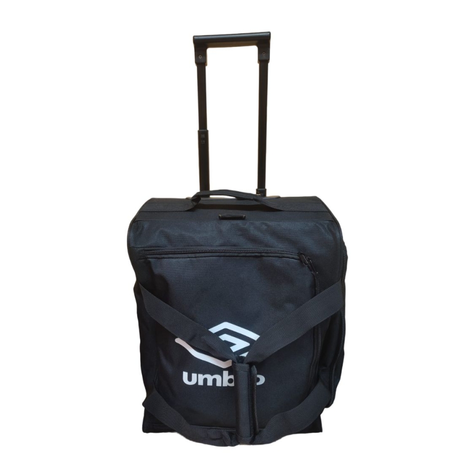 TROLLEY UMBRO WHEELED CABIN CASE 110CM HANDLE HEIGHT BLACK / WHITE