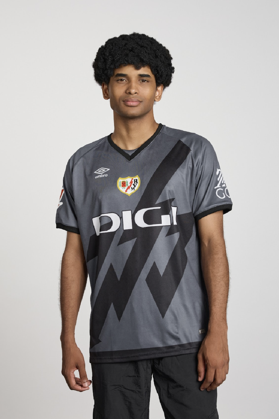 DORSAL "JAMES" UMBRO RAYO VALLECANO THIRD 24-25 JERSEY