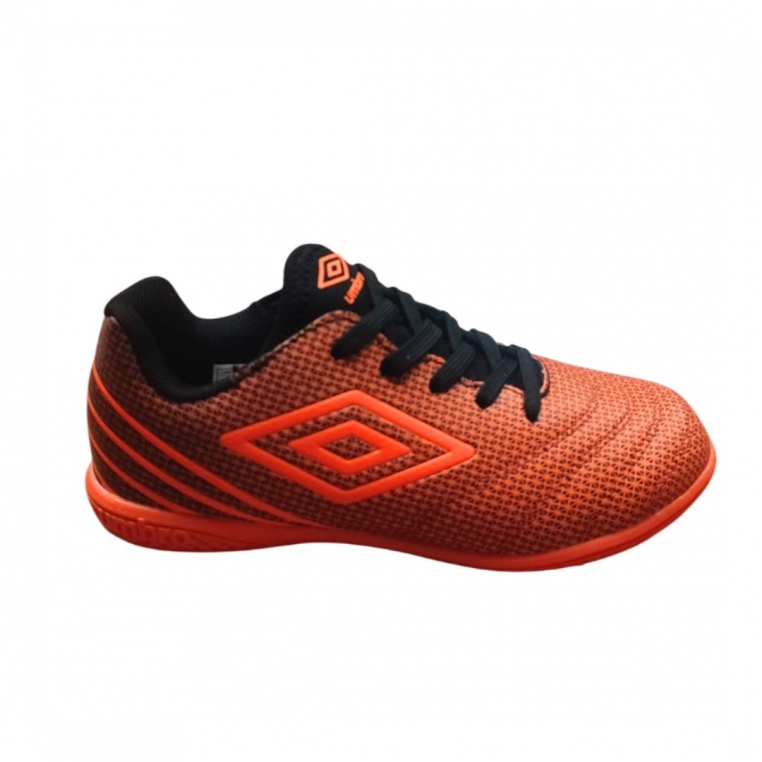 Zapatilla de Fútbol Sala Umbro Toccare IV League IC Black / Dragon Fire