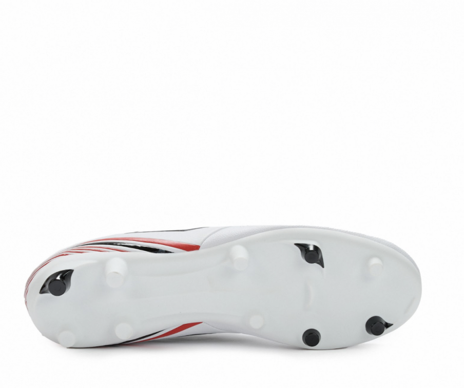 Chuteira Umbro Classico XIII LT FG Branca / Fire Whirl