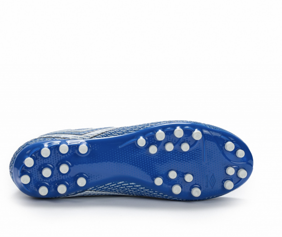 Chuteira Umbro Aurora II AG - Júnior - Classic Blue / White / Black / Silver