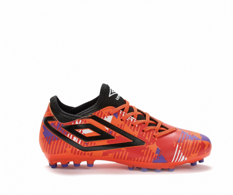 Bota de Fútbol Umbro Formation III AG - Junior - Orange / Black / Red / Purple / White