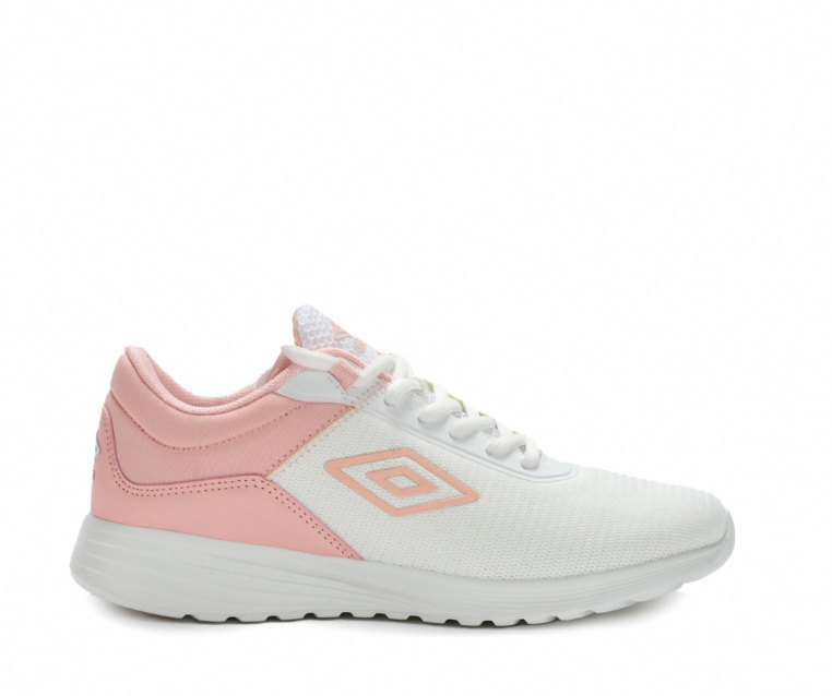 Tênis Umbro Mayford - Júnior - Branco / Rosa Candy