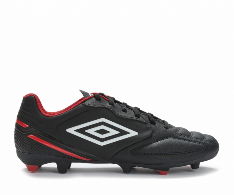 Bota de Fútbol Umbro Classico XIII FG Black / White / Vermillion