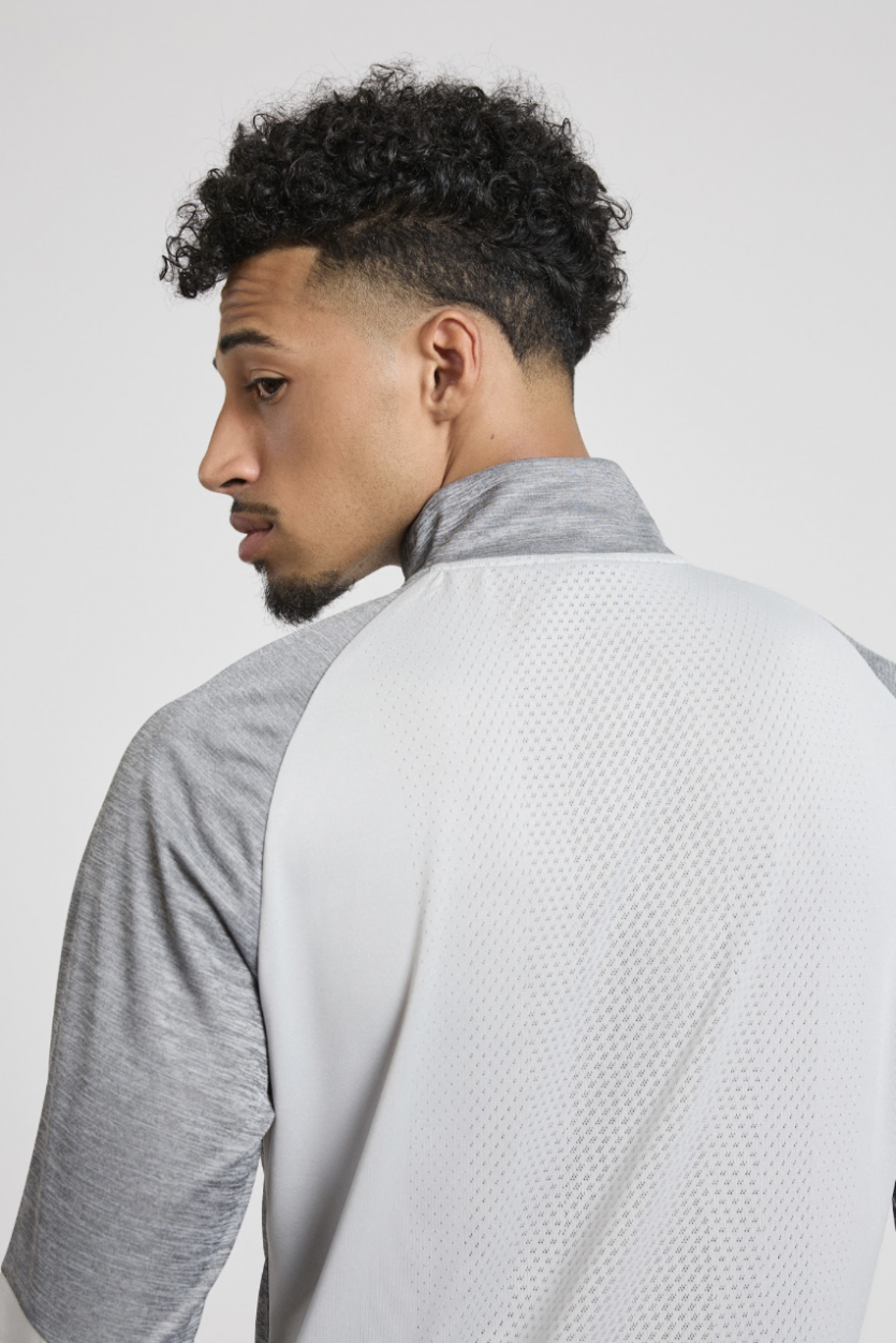 Umbro Pro Training Half Zip Top Harbor Mist / Black 2