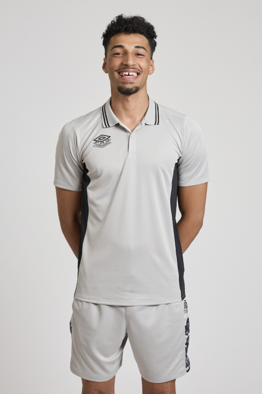 POLO PRO TRAINING ATIVO POLO HARBOR MIST / PRETO 2