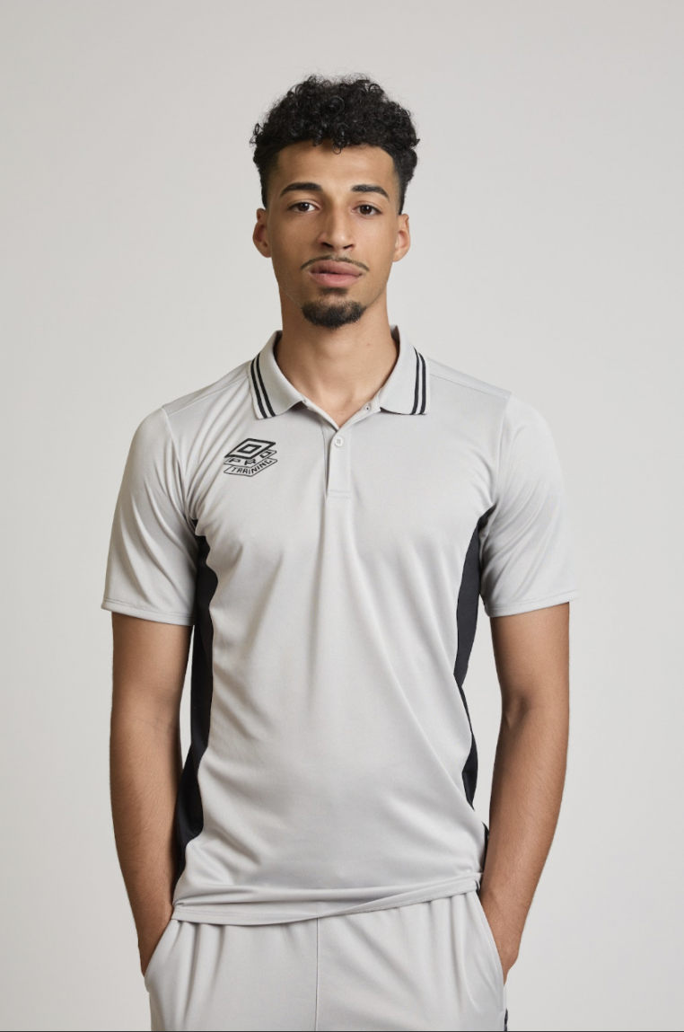 POLO PRO TRAINING ACTIVE POLO HARBOR MIST / BLACK