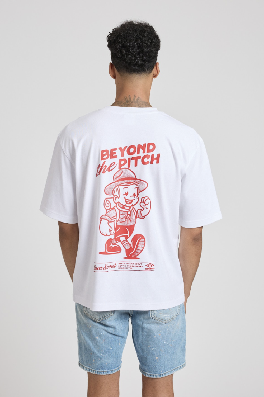 T-shirt Umbro Sam Scout Graphic Tee Brilliant White