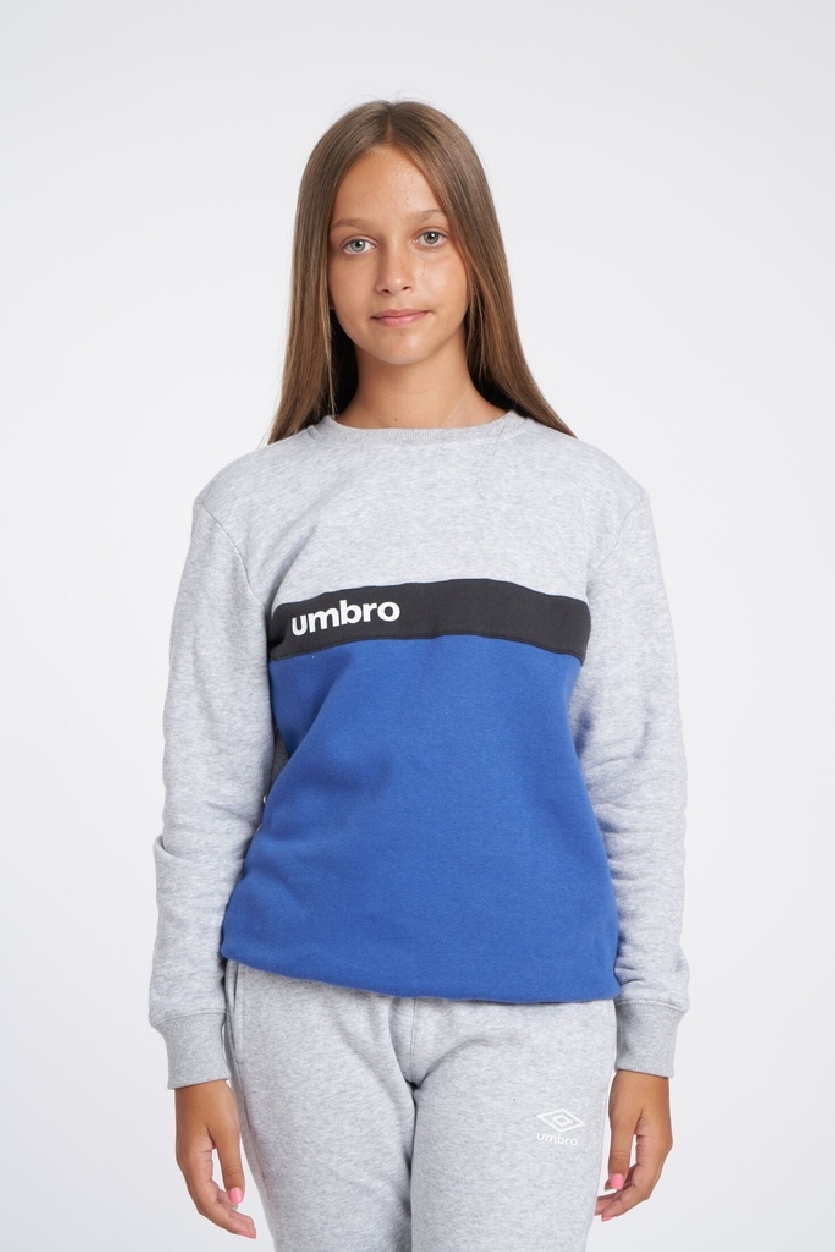 Sudadera Umbro Fw Sportswear Sweat Grey Marl / Nouvean...