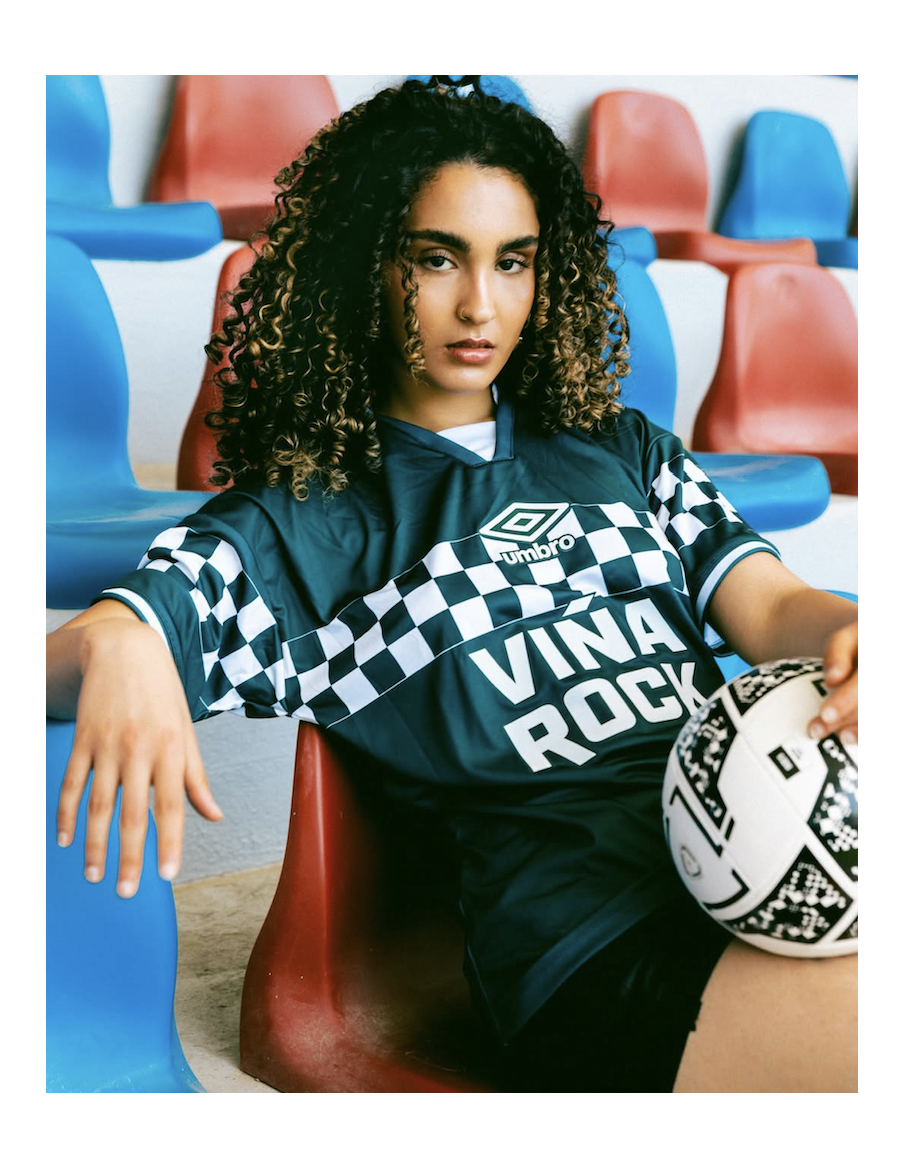 Camisa Umbro Viña Rock 2025 Verde/Branca