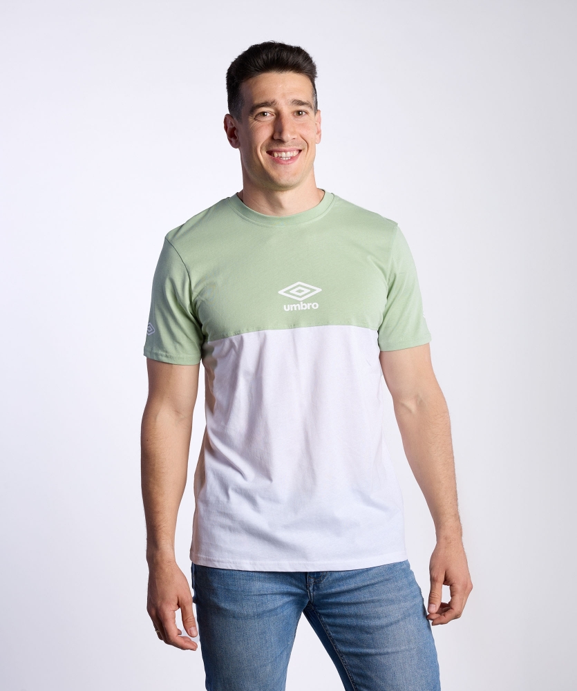 Samarreta Umbro Serpens Green / White