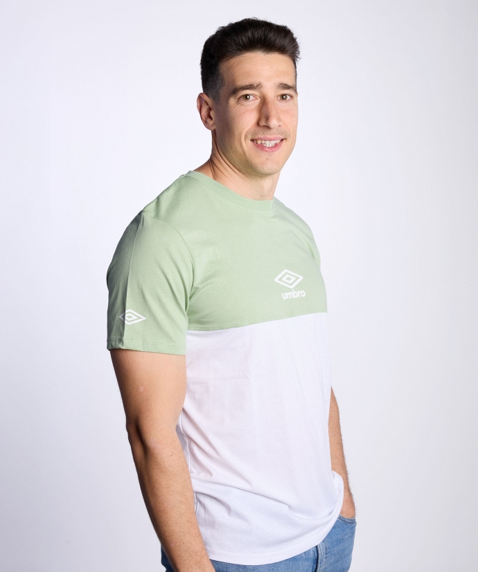 Camiseta Umbro Serpens Verde/Branca