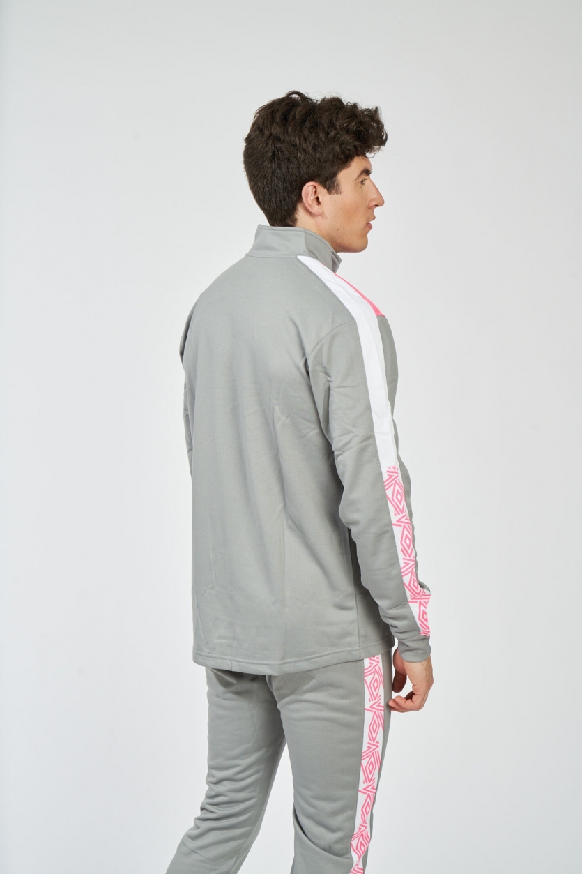 COVADONGA TRAINING SWEAT GREY/FUCSIA