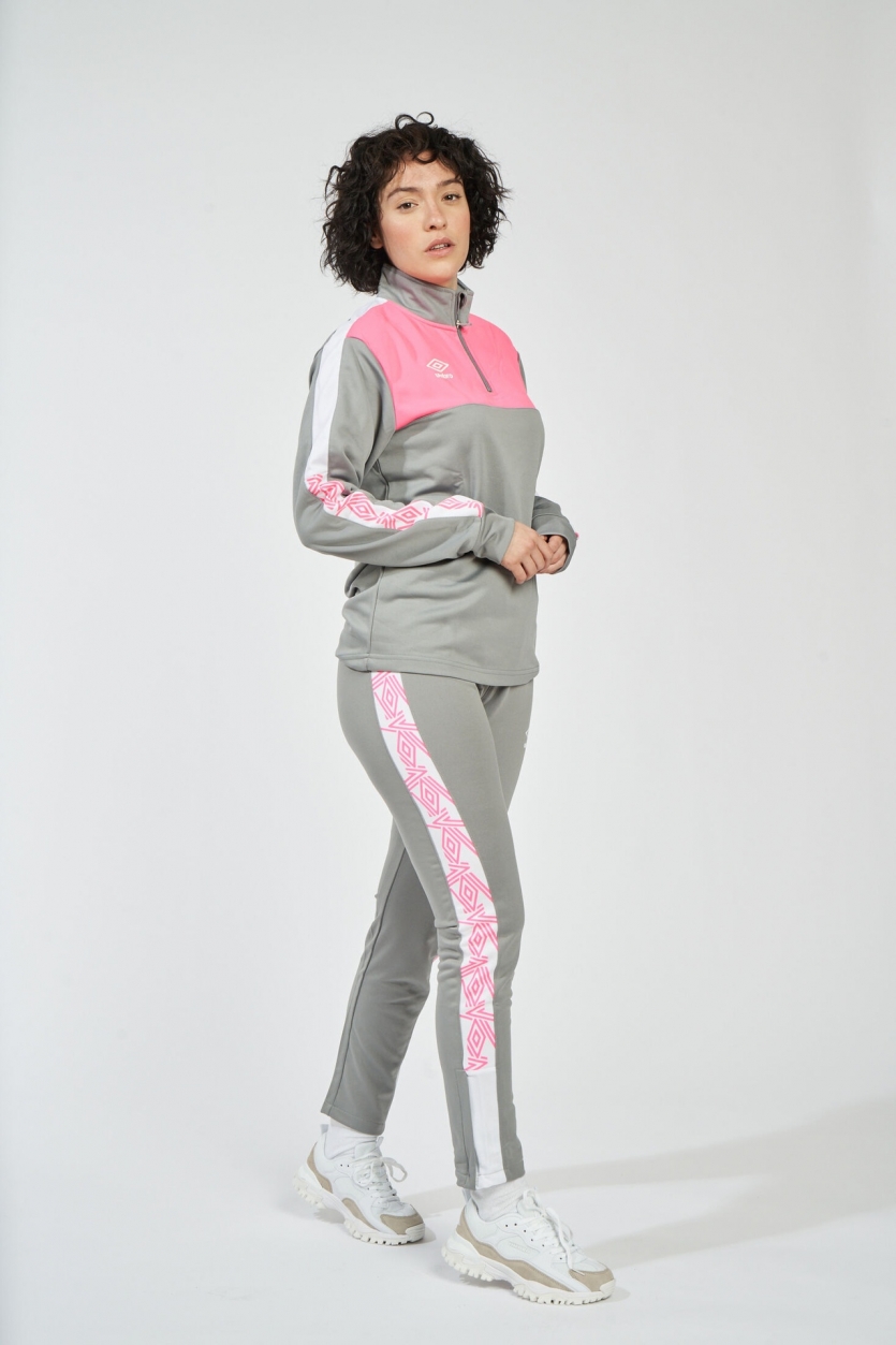 COVADONGA TRAINING SWEAT GREY/FUCSIA