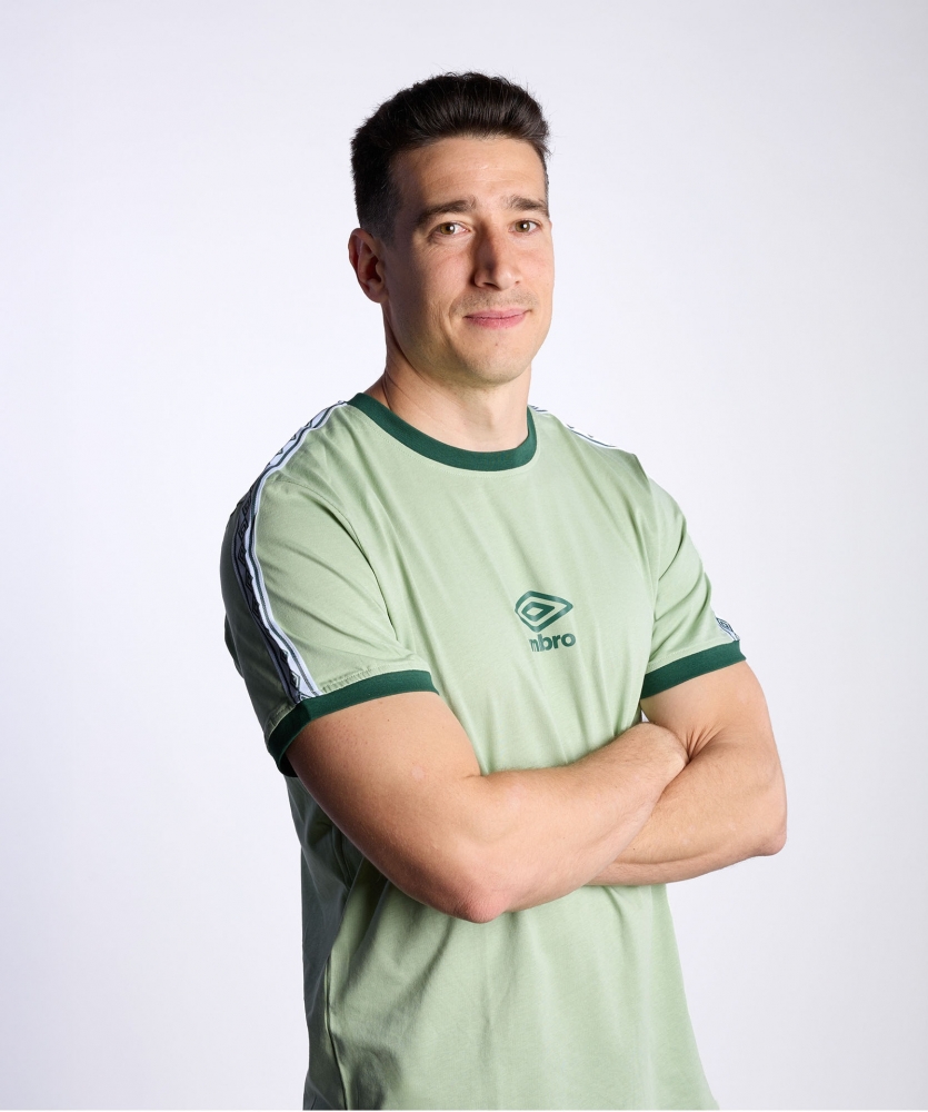 Camiseta Umbro Porta Taped Tee Verde