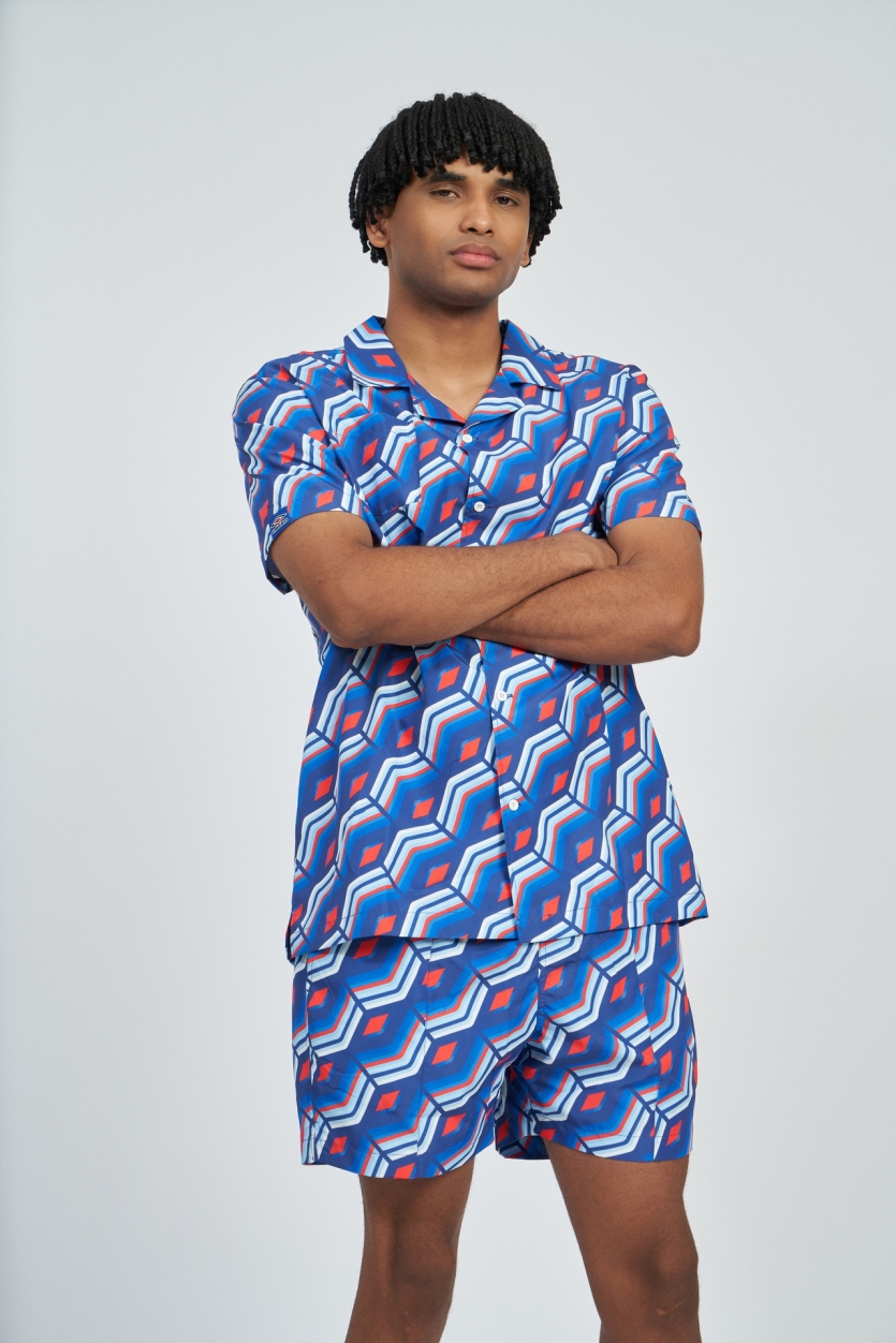 Camisa Umbro Cabana Printed Regal...