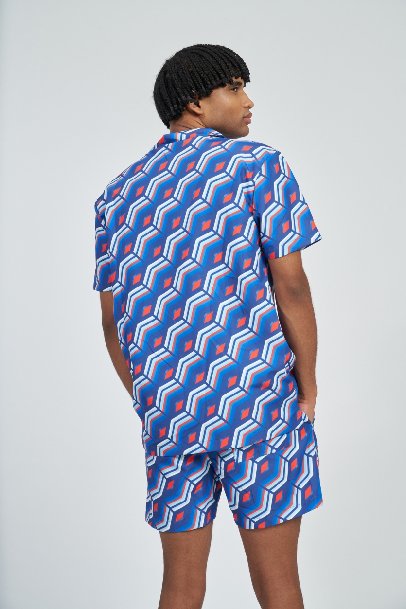 Camisa Umbro Cabana Printed Regal...