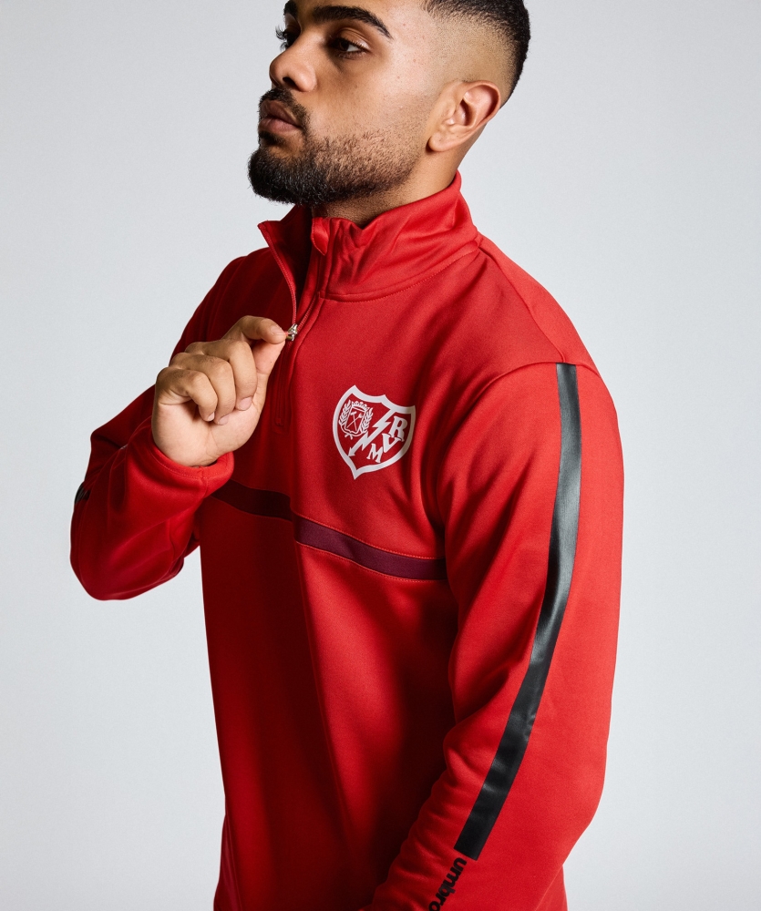 Sudadera Umbro Rayo Vallecano Training 25-26 Player Sweat