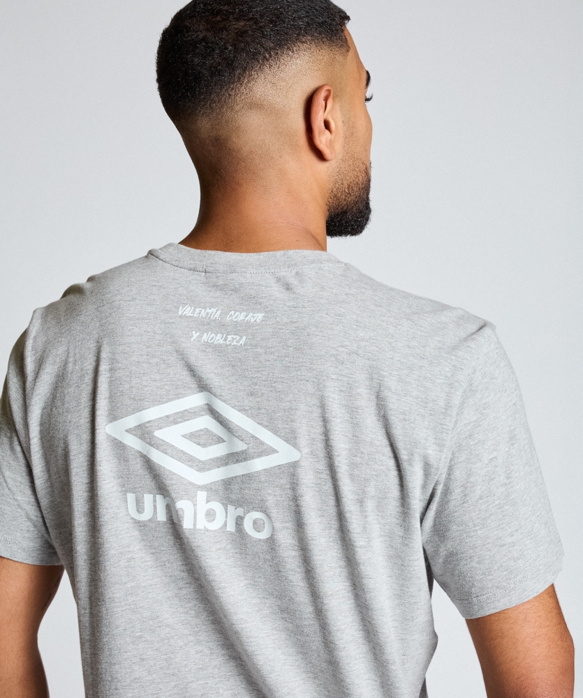 Camiseta Umbro Nobleza Rayo Vallecano Grey / White