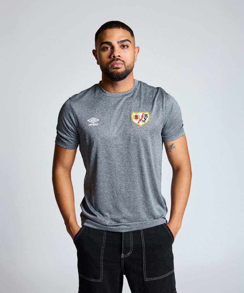 Camiseta Umbro Nobleza Rayo Vallecano Grey Marl