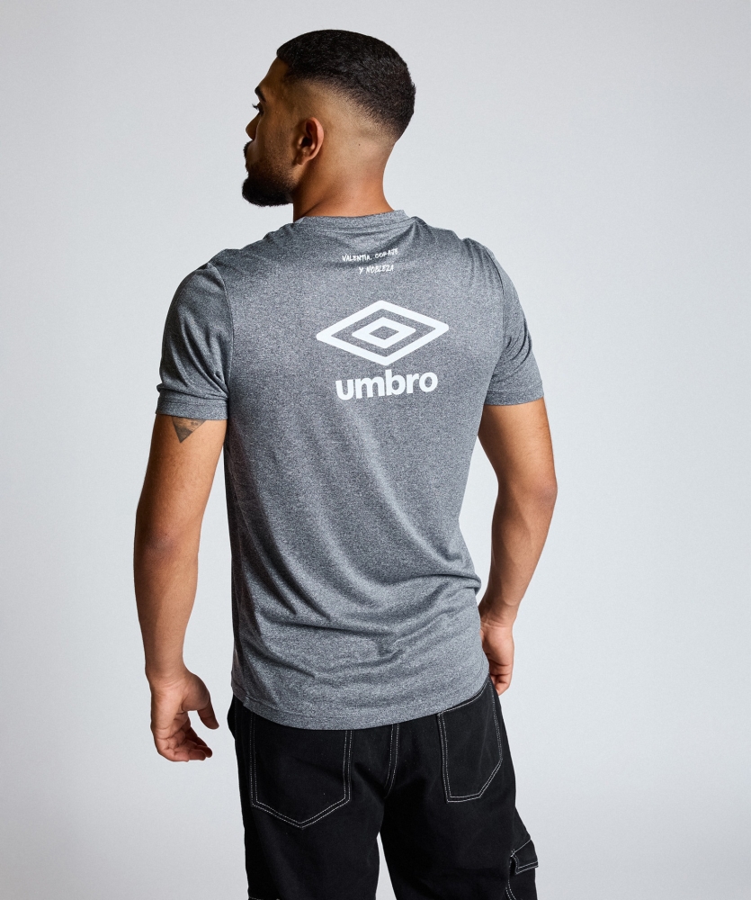 Camiseta Umbro Nobleza Rayo Vallecano Grey Marl