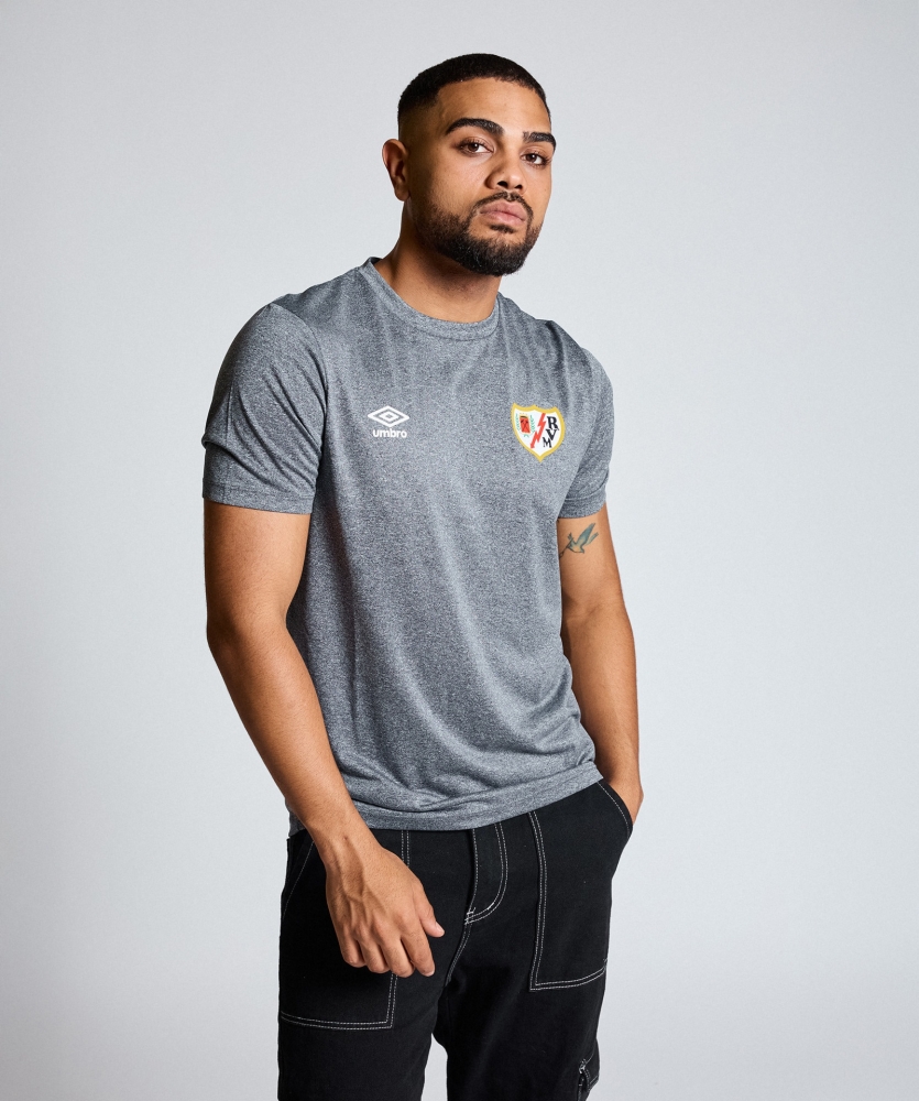 Camiseta Umbro Nobleza Rayo Vallecano Grey Marl