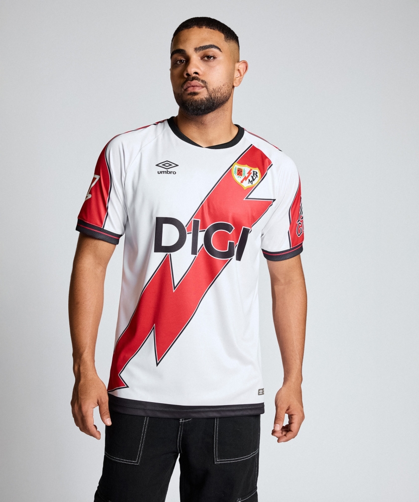Camiseta Umbro Rayo Vallecano Home 25-26 Jersey