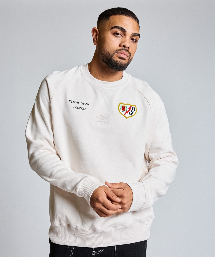 Sweatshirt Umbro Nobility Rayo Vallecan White Sand