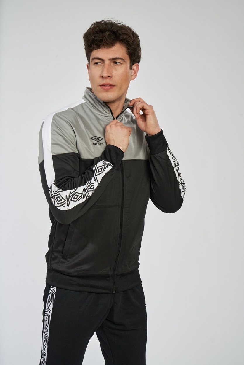 NYASSA TRAINING JACKET BLACK / WHITE
