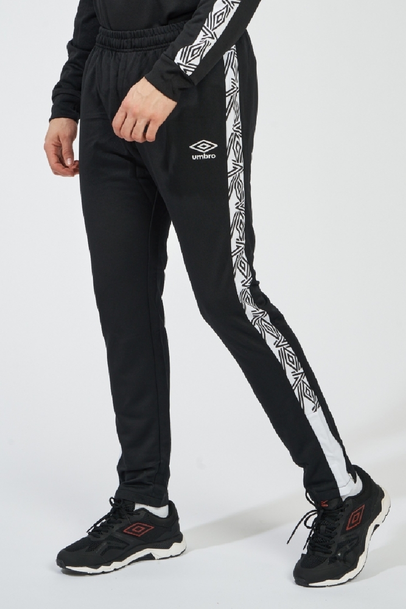 22008I-001 MALAWI LOGO PANT BLACK / WHITE