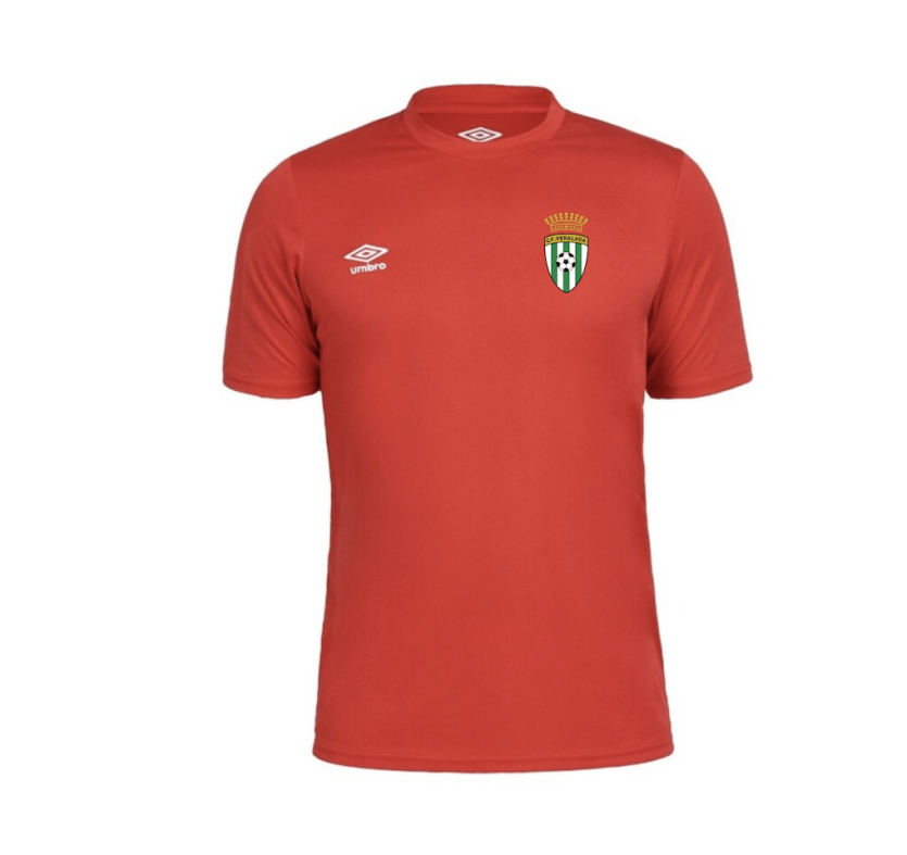 T-shirt jogo perale peralada vermelho
