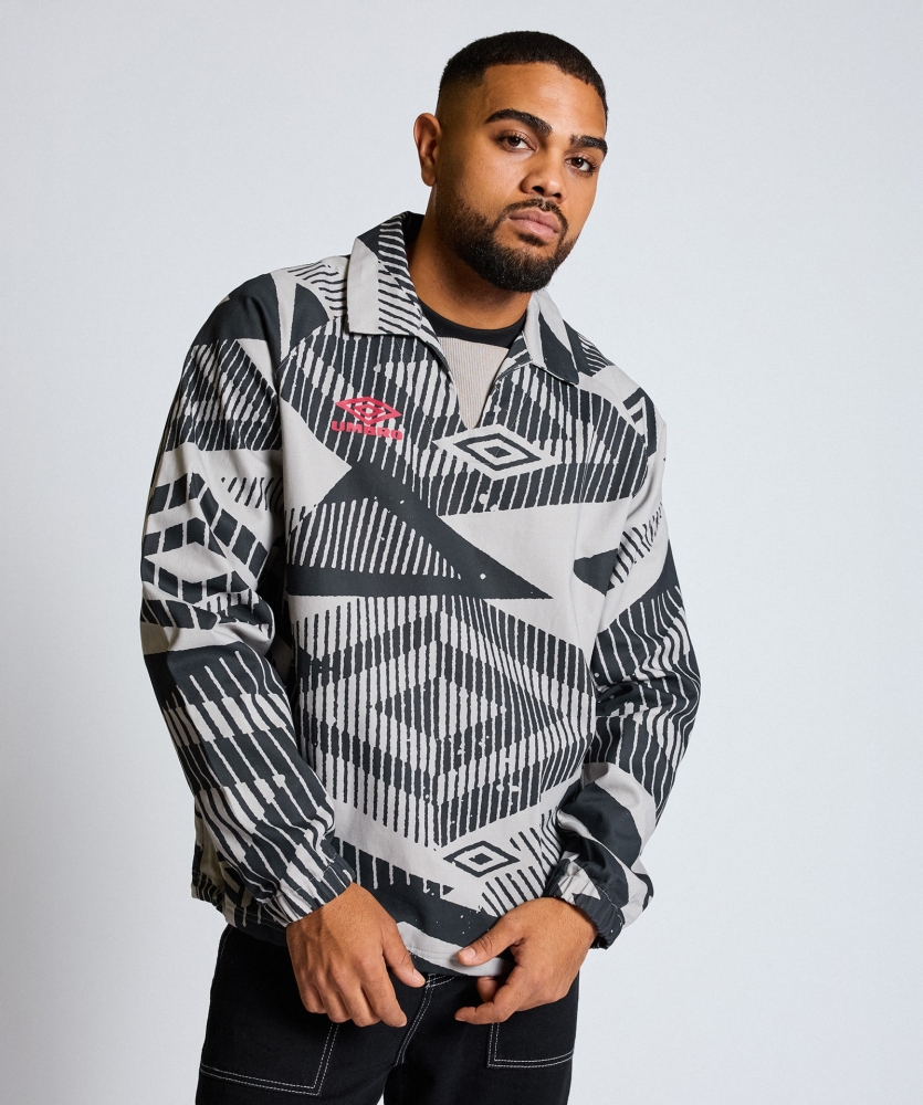 Umbro Printed Drill Jacket Top...