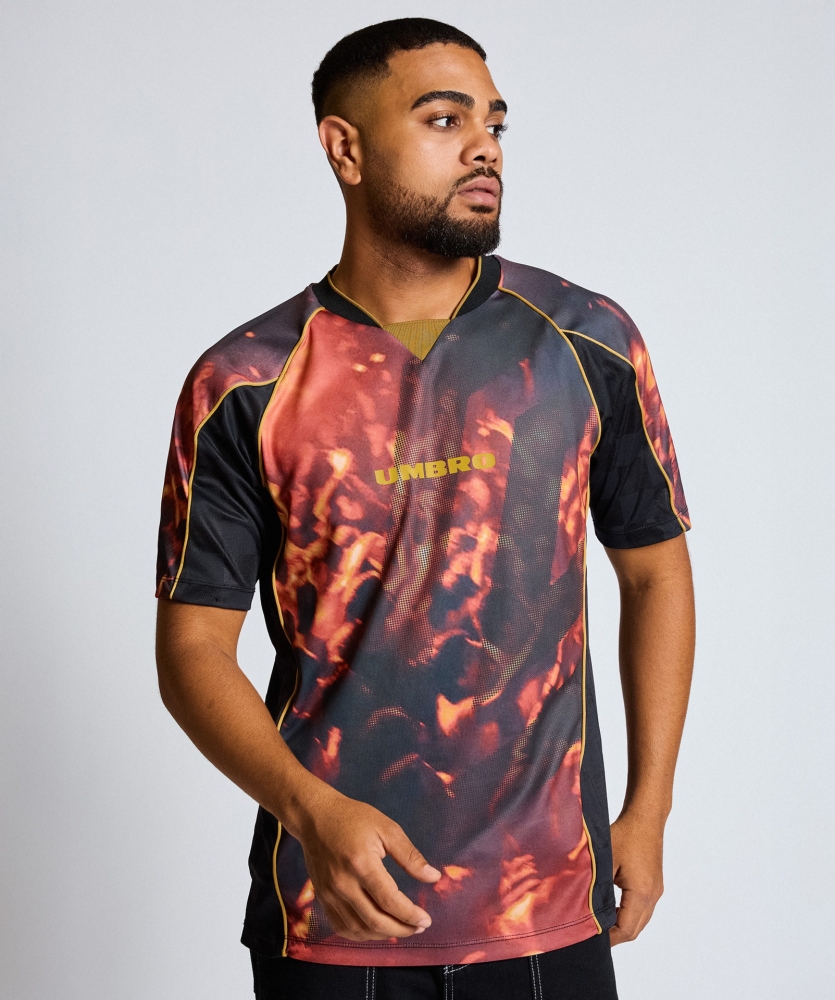 CAMISETA UMBRO PANELLED RAGLAN SHIRT BLACK