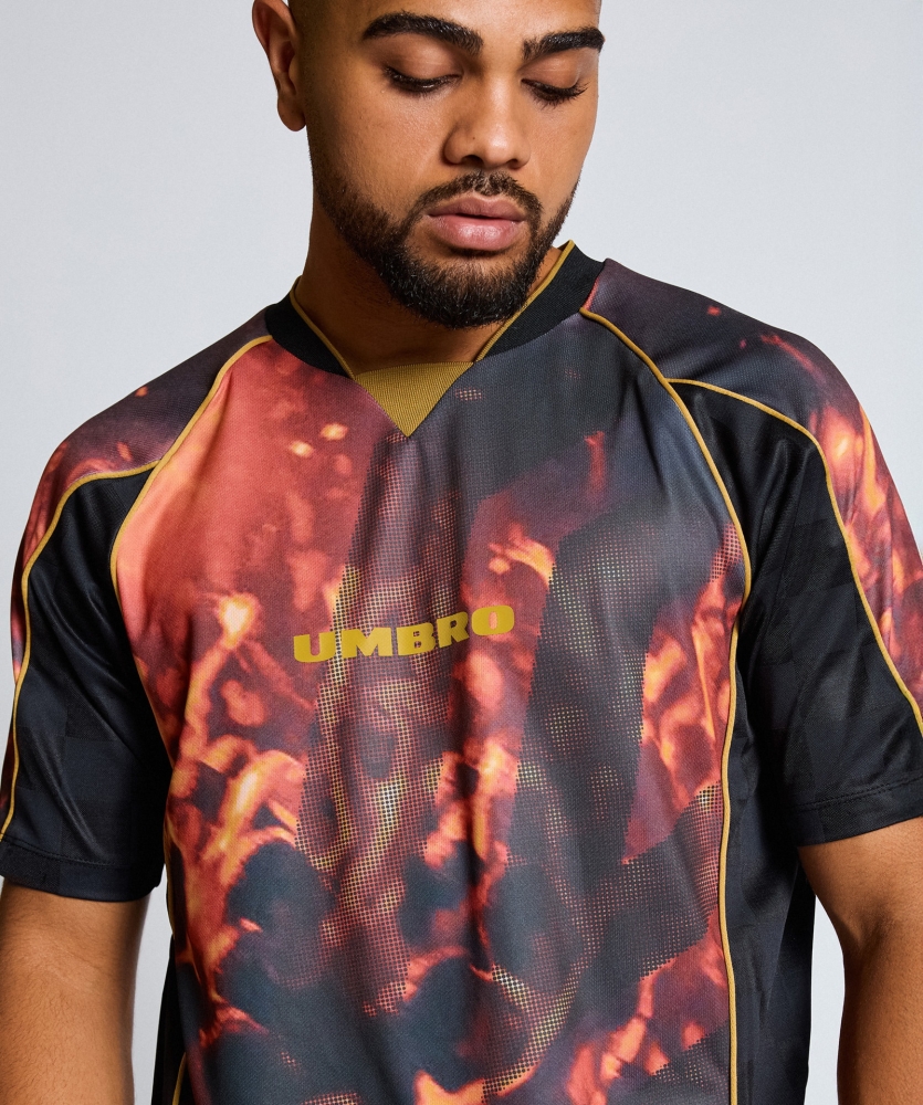 CAMISETA UMBRO PANELLED RAGLAN SHIRT BLACK