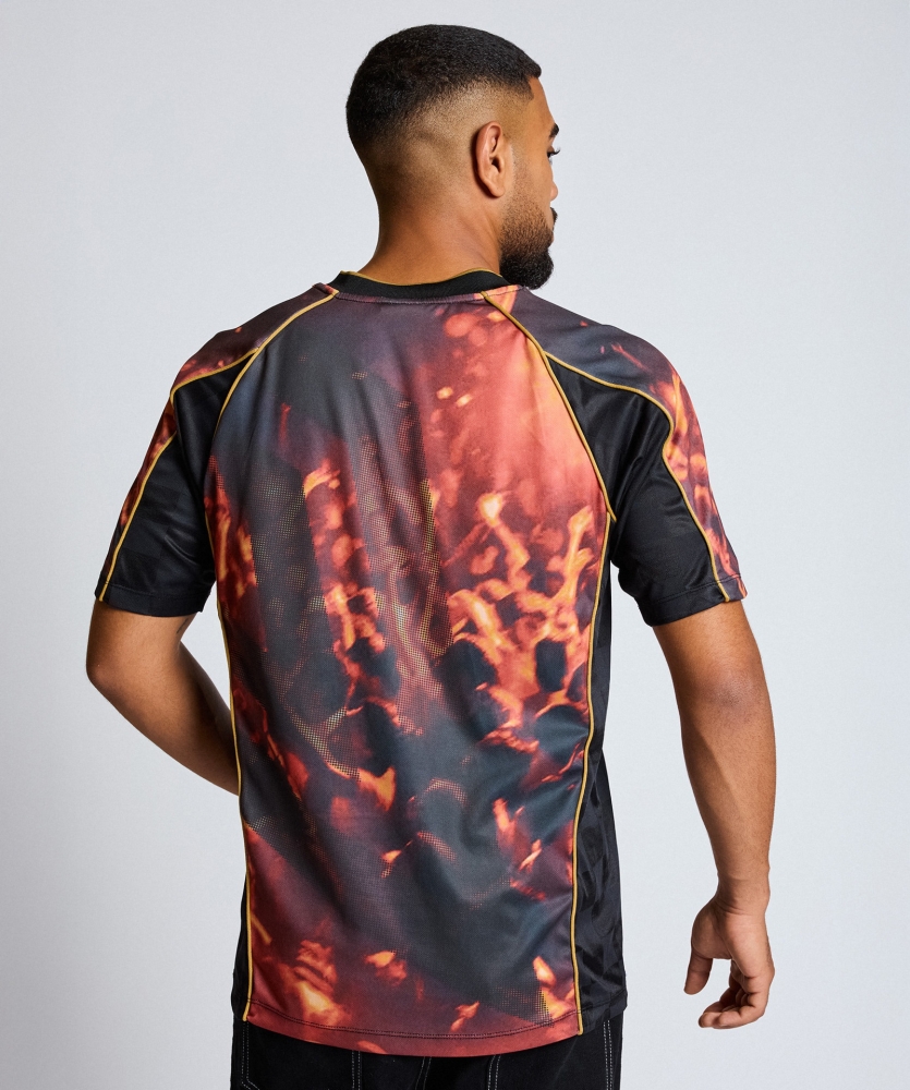 CAMISETA UMBRO PANELLED RAGLAN SHIRT BLACK