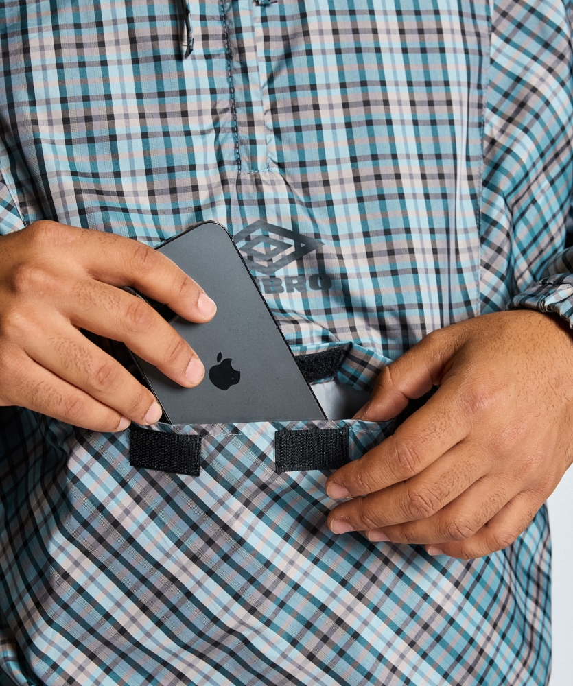 CHAQUETA UMBRO CHECKED CAGOULE GREY /...