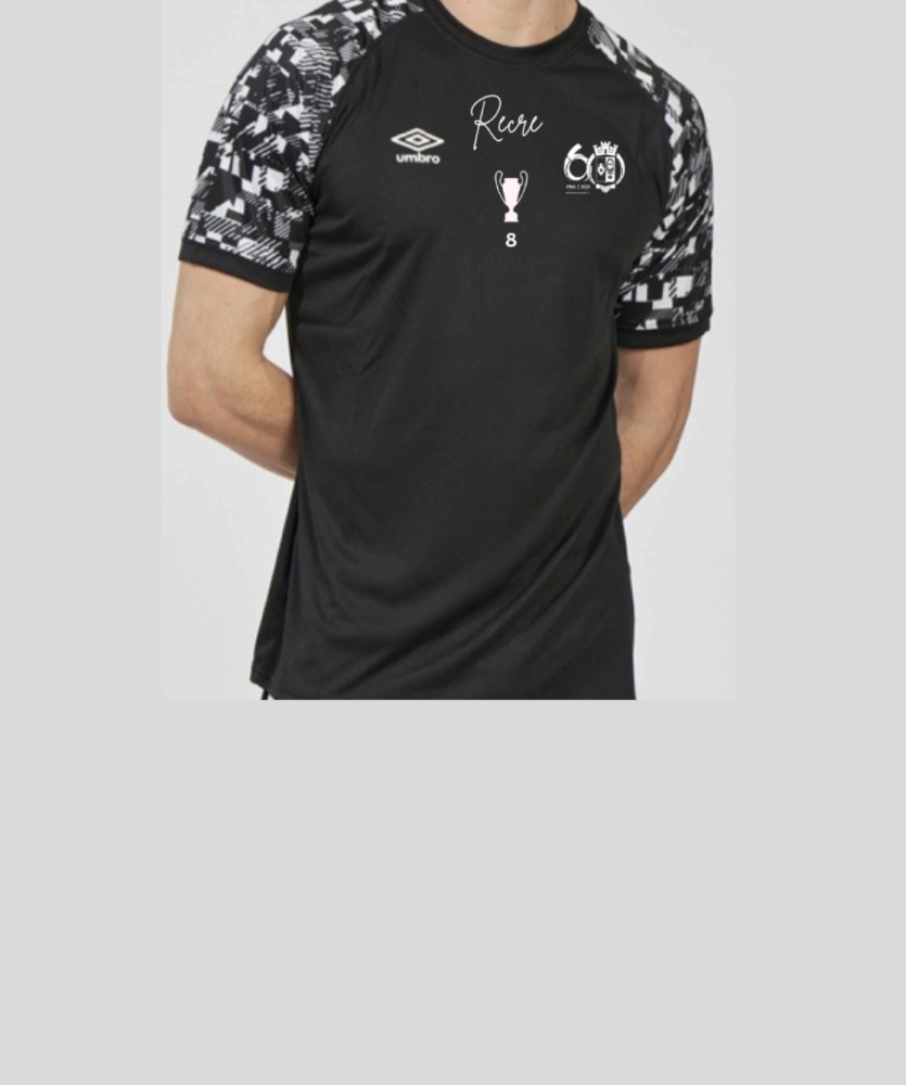T-shirt jogadores de passeio recreacional dança preta