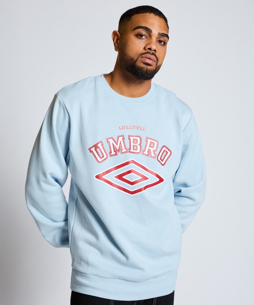 SUDADERA UMBRO TALA SWEAT / sky blue...